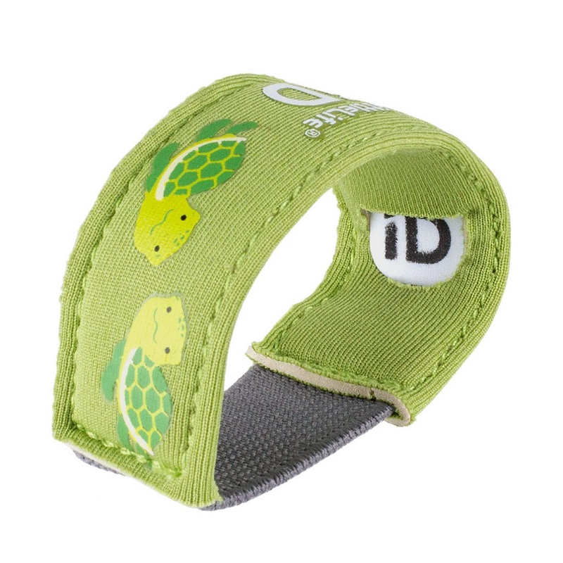 Id armband barn Littlelife Id Strap Turtle grönt