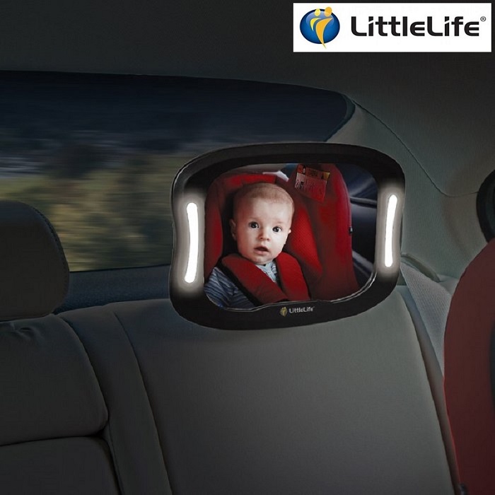 Baksätesspegel Littlelife Light Up Mirror