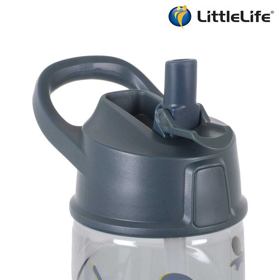 Vattenflaska barn Littlelife 550 ml Camo grey