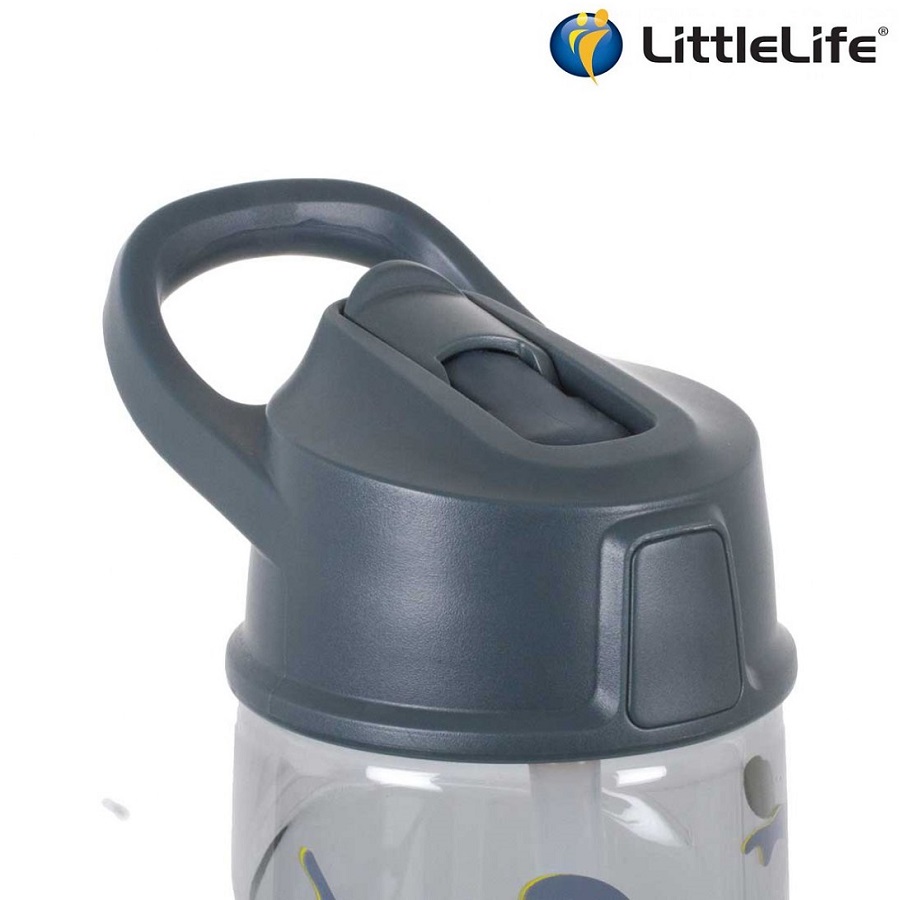 Vattenflaska barn Littlelife 550 ml Camo grey