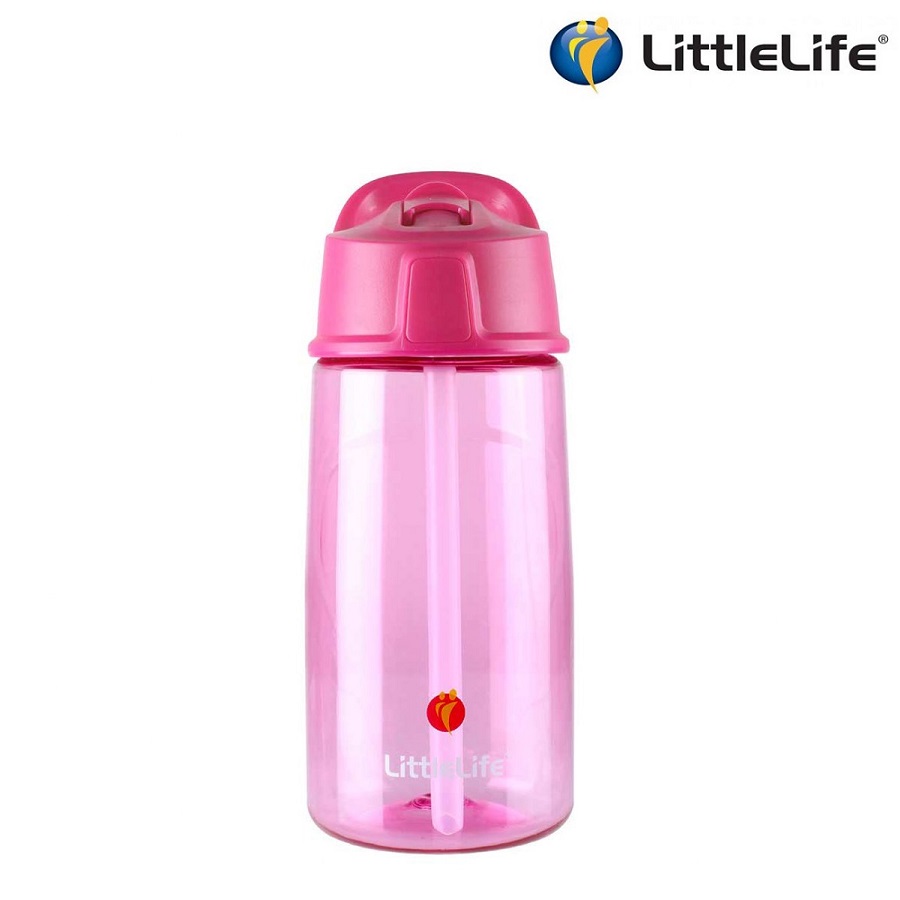 Vattenflaska barn Littlelife 550 ml rosa