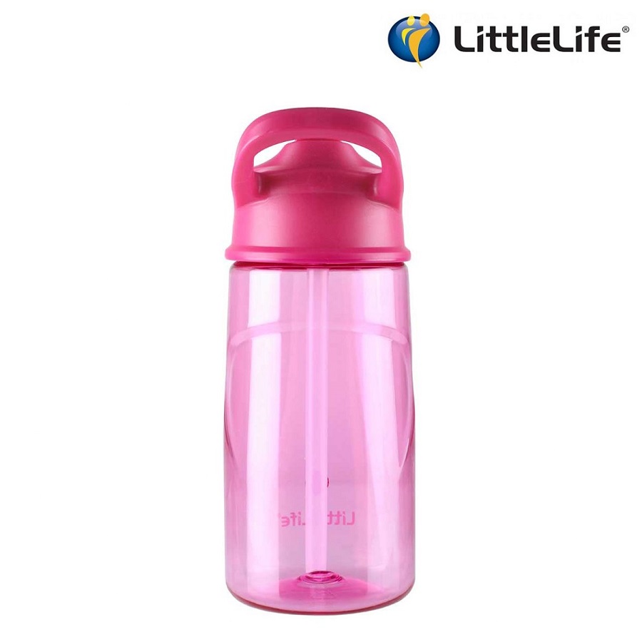 Vattenflaska barn Littlelife 550 ml rosa