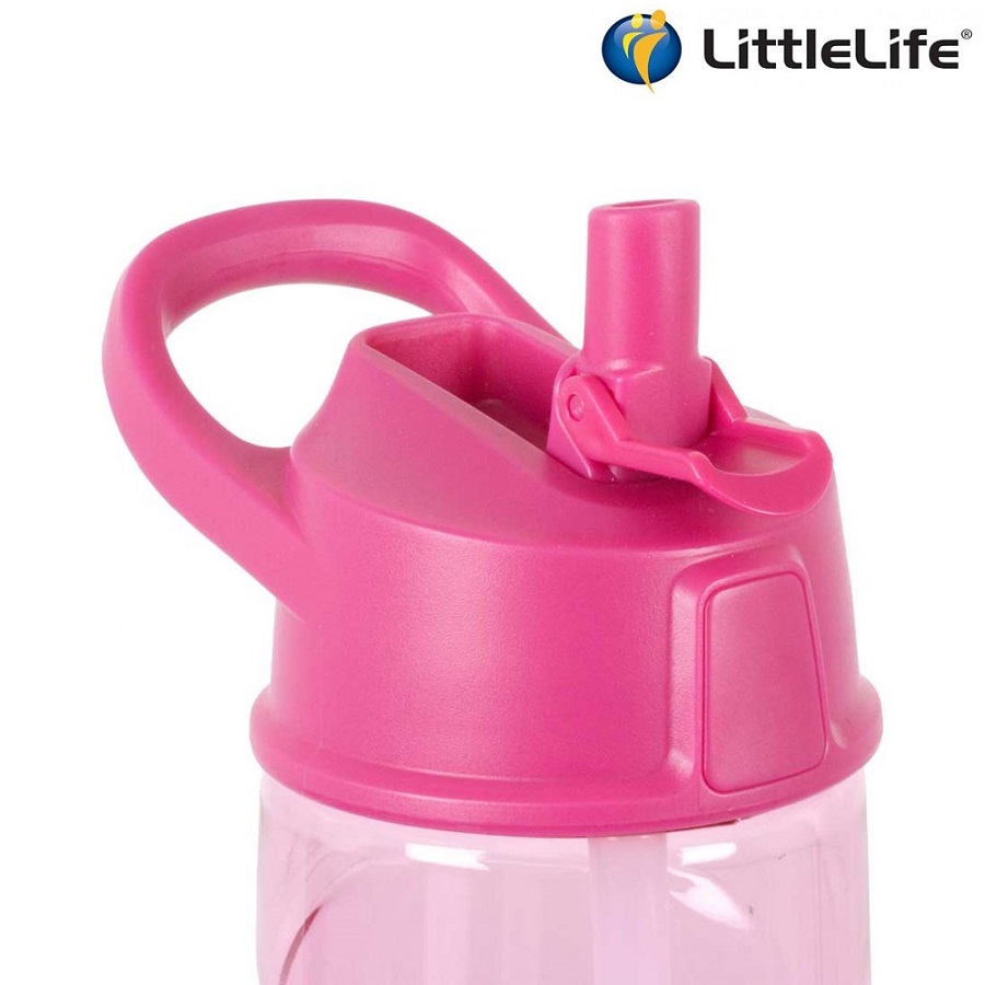 Vattenflaska barn Littlelife 550 ml rosa