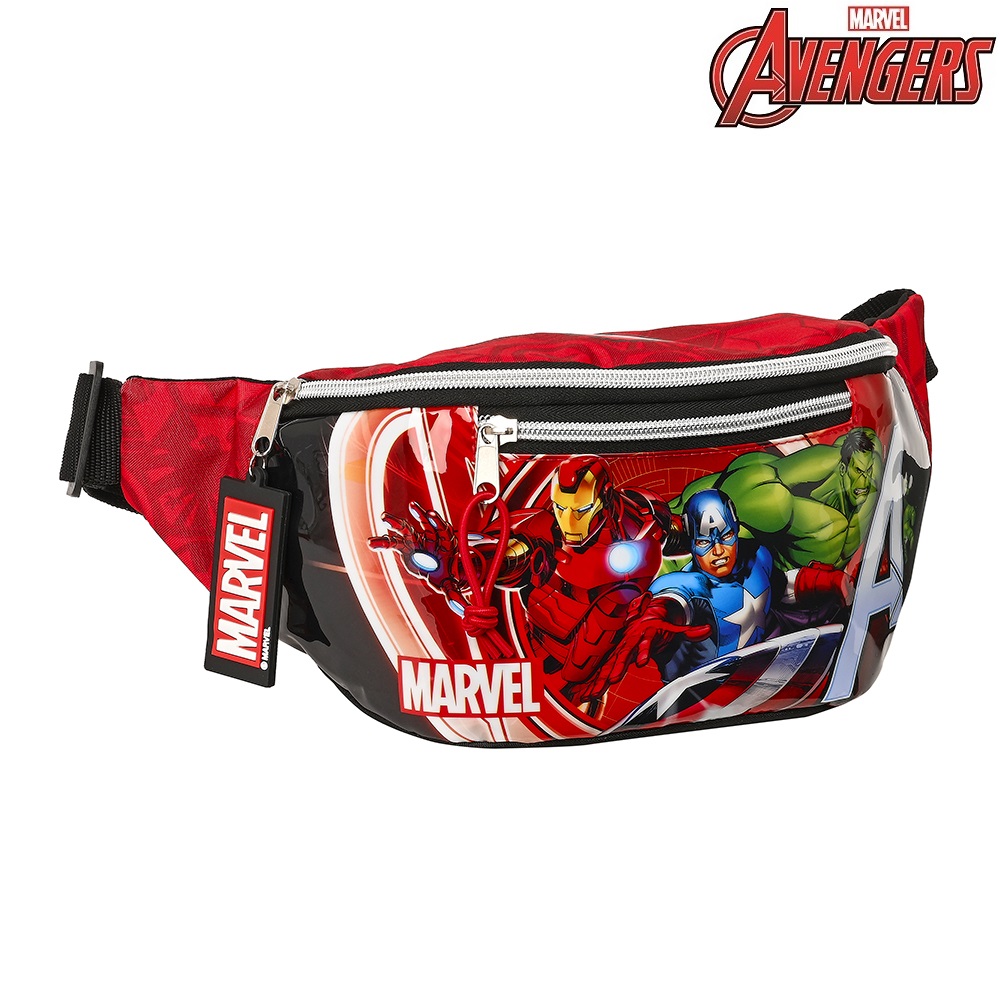 Magväska och bältesväska för barn Avengers Infinity