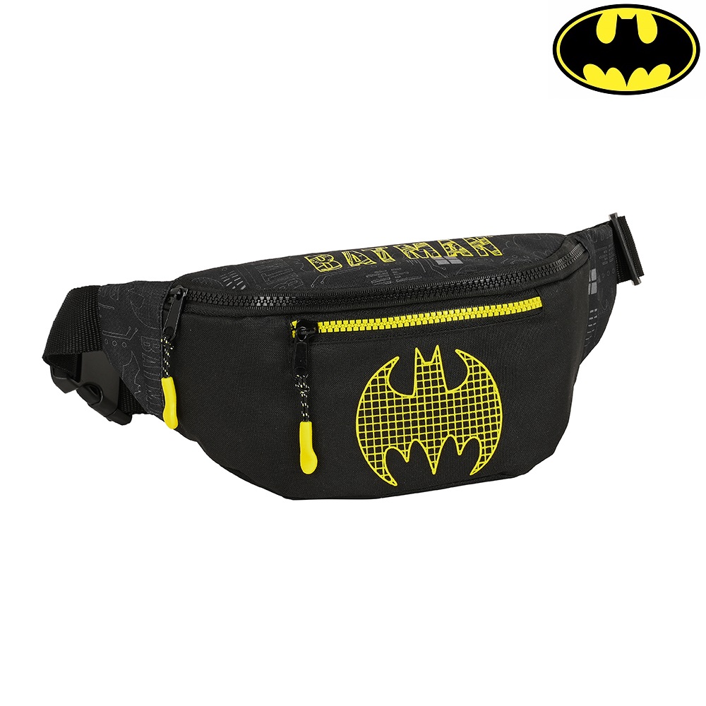 Magväska och bältesväska för barn Batman Comix