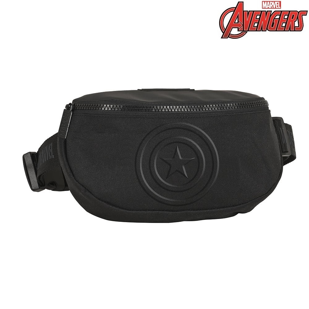 Magväska och bältesväska för barn Avengers Captain America