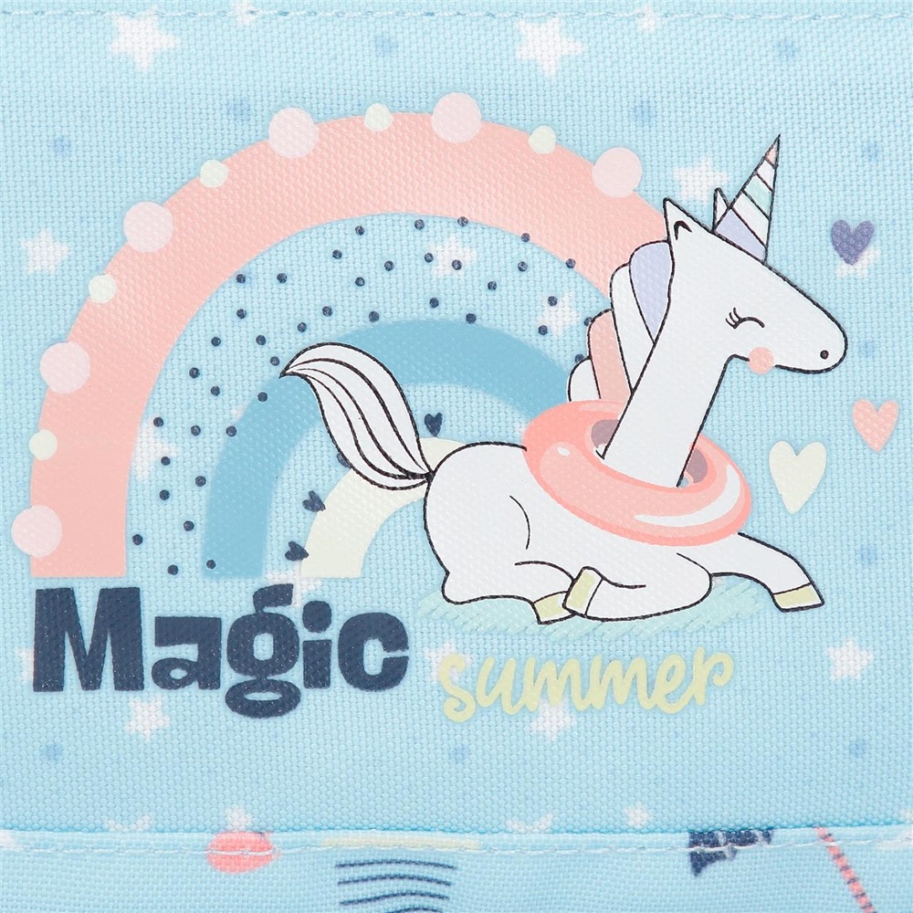 Magväska för barn - Enso Magic Summer Blue