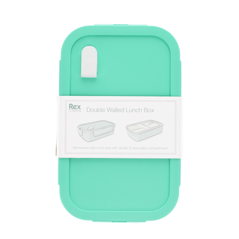 Matlåda för barn - Rex London Lunch Box Aqua
