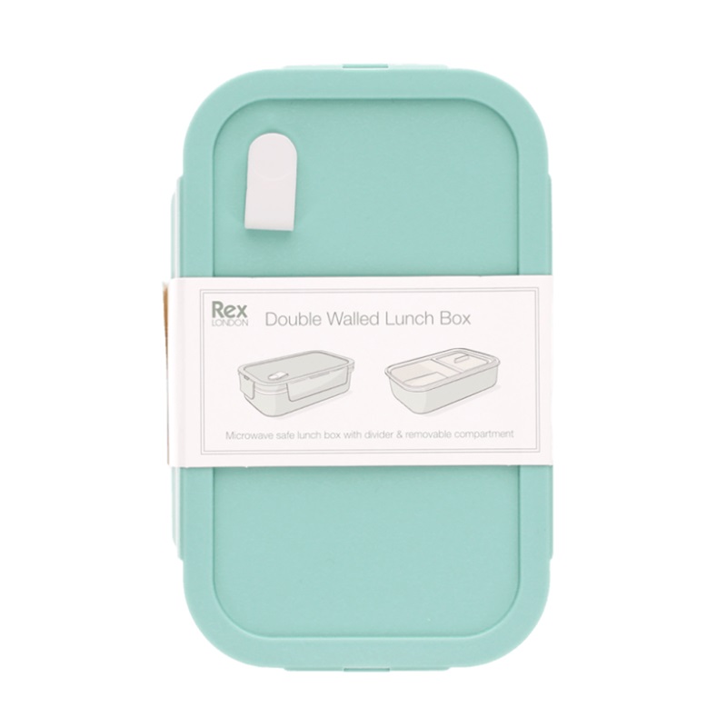 Matlåda för barn - Rex London Lunch Box Pale Blue