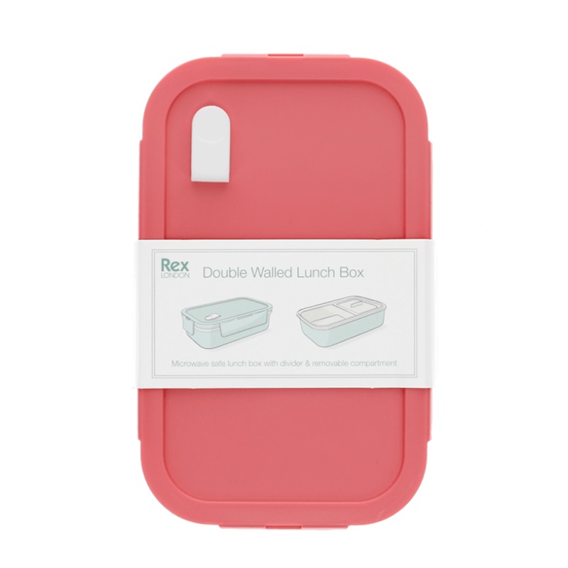 Matlåda för barn - Rex London Lunch Box Rose Pink