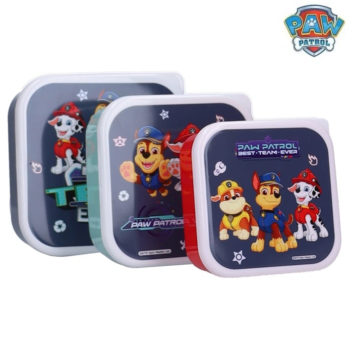 Matlådor för barn Paw Patrol Fresh Bites Snacksboxar