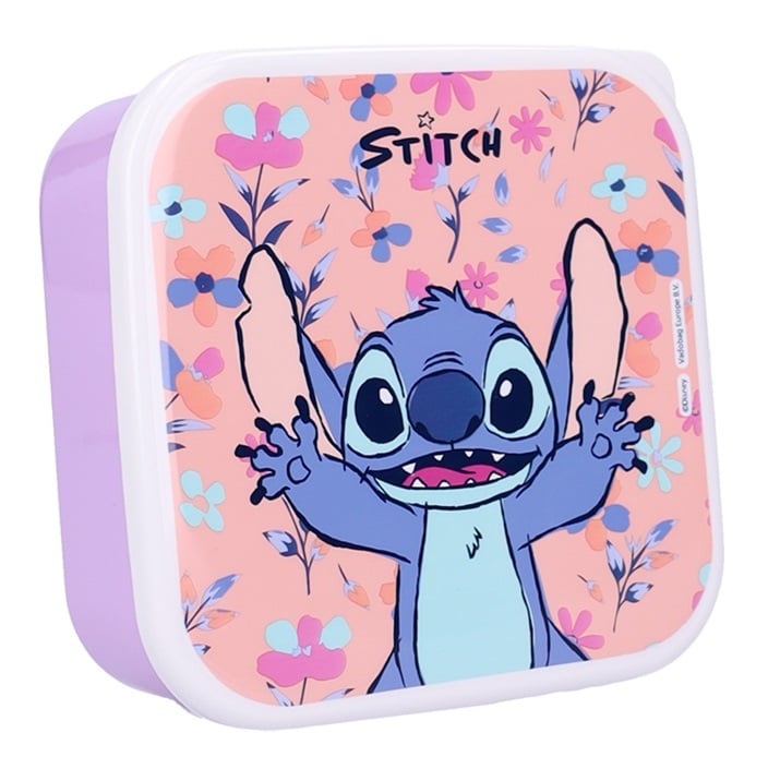 Matlådor för barn Stitch Fresh Bites Snacksboxar