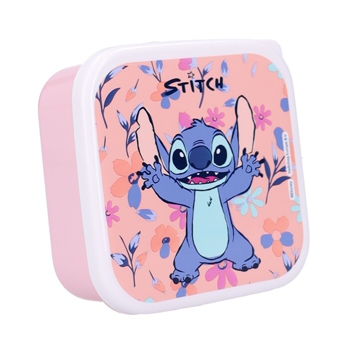 Matlådor för barn Stitch Fresh Bites Snacksboxar