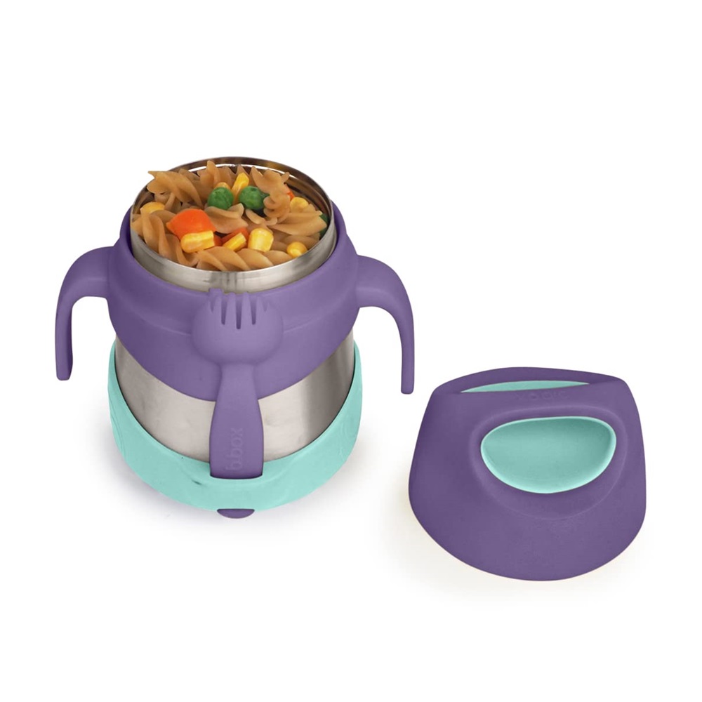 Mattermos för barn B.box Insulated Food Jar Lilac Pop Mattermos för barn B.box Insulated Food Jar Lilac Pop