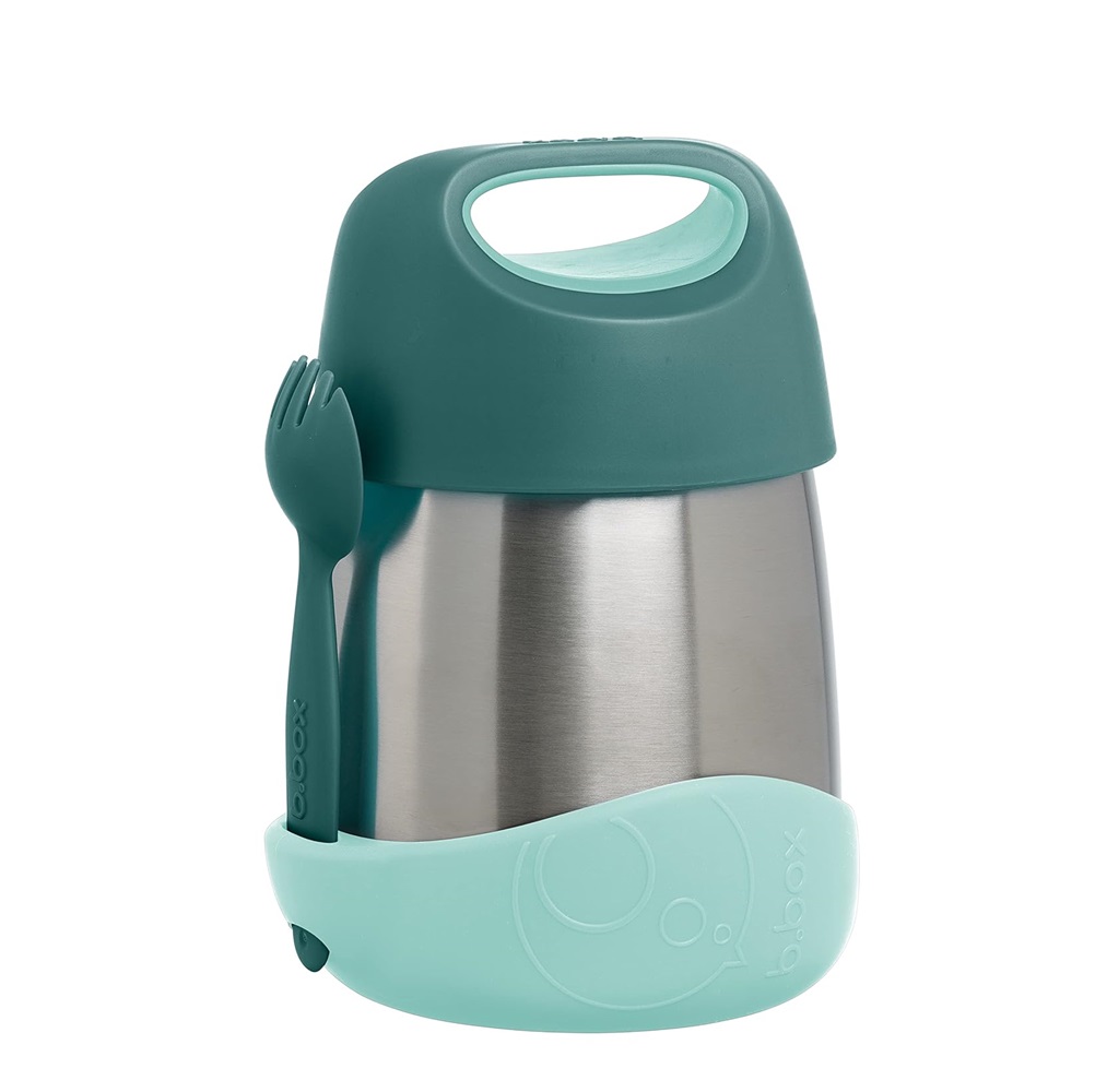 Mattermos för barn B.box Insulated Food Jar Emerald Forest