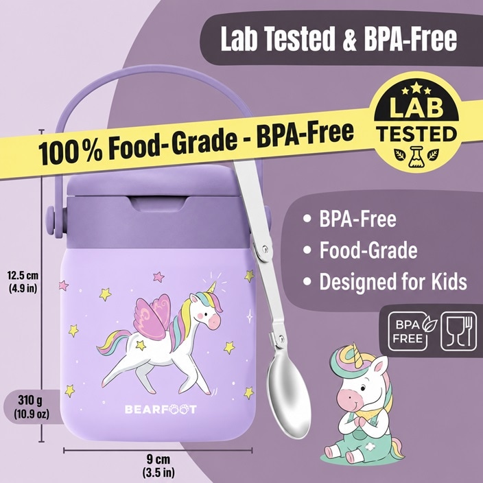 Mattermos för barn Bearfoot Unicorn