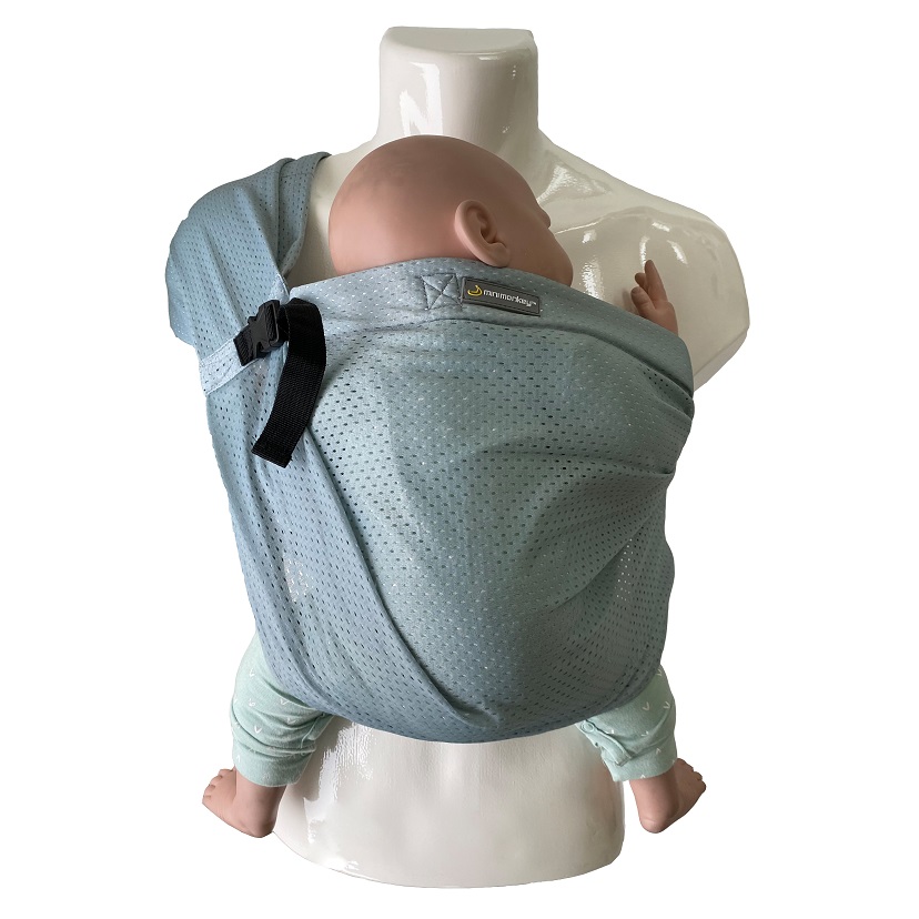 Bärsjal Minimonkey Baby Mini Sling grön