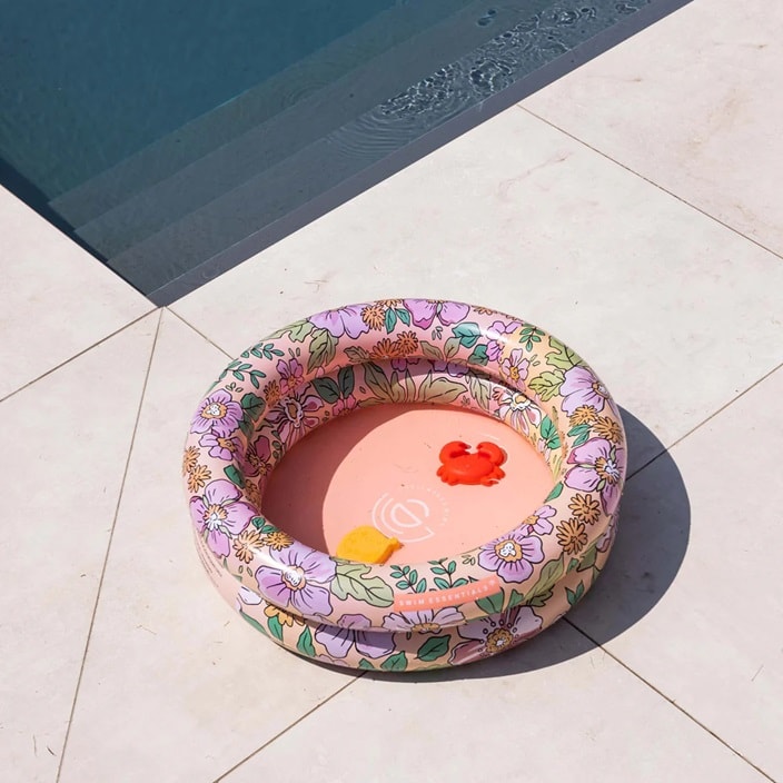 Uppblåsbar mini barnpool Swim Essentials Blossom