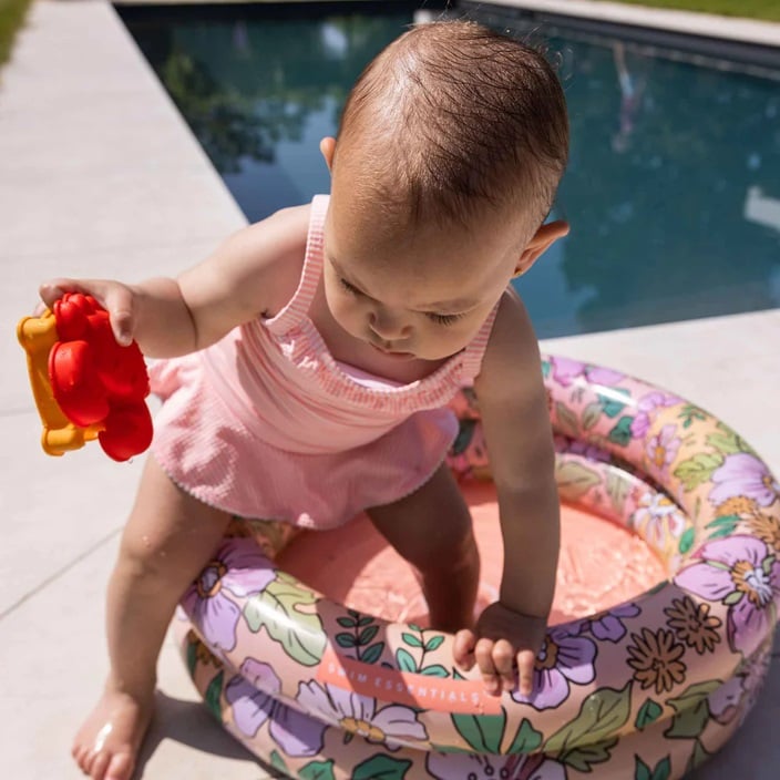 Uppblåsbar mini barnpool Swim Essentials Blossom