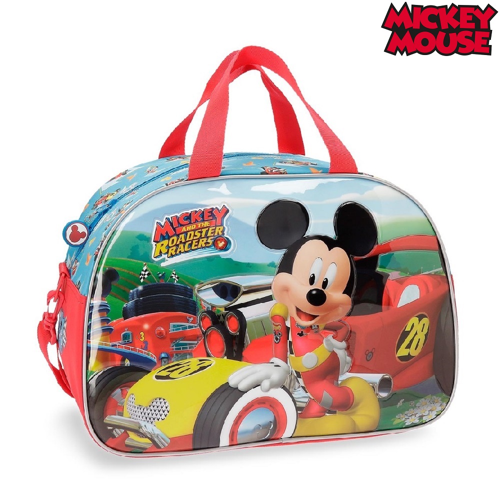 Resebag och sportväska för barn Mickey Mouse Roadster Racer