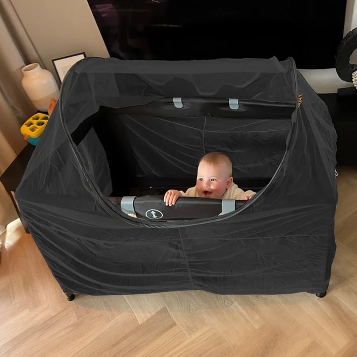 Myggnät och mörkläggning till barnsäng - Deryan Nightcover