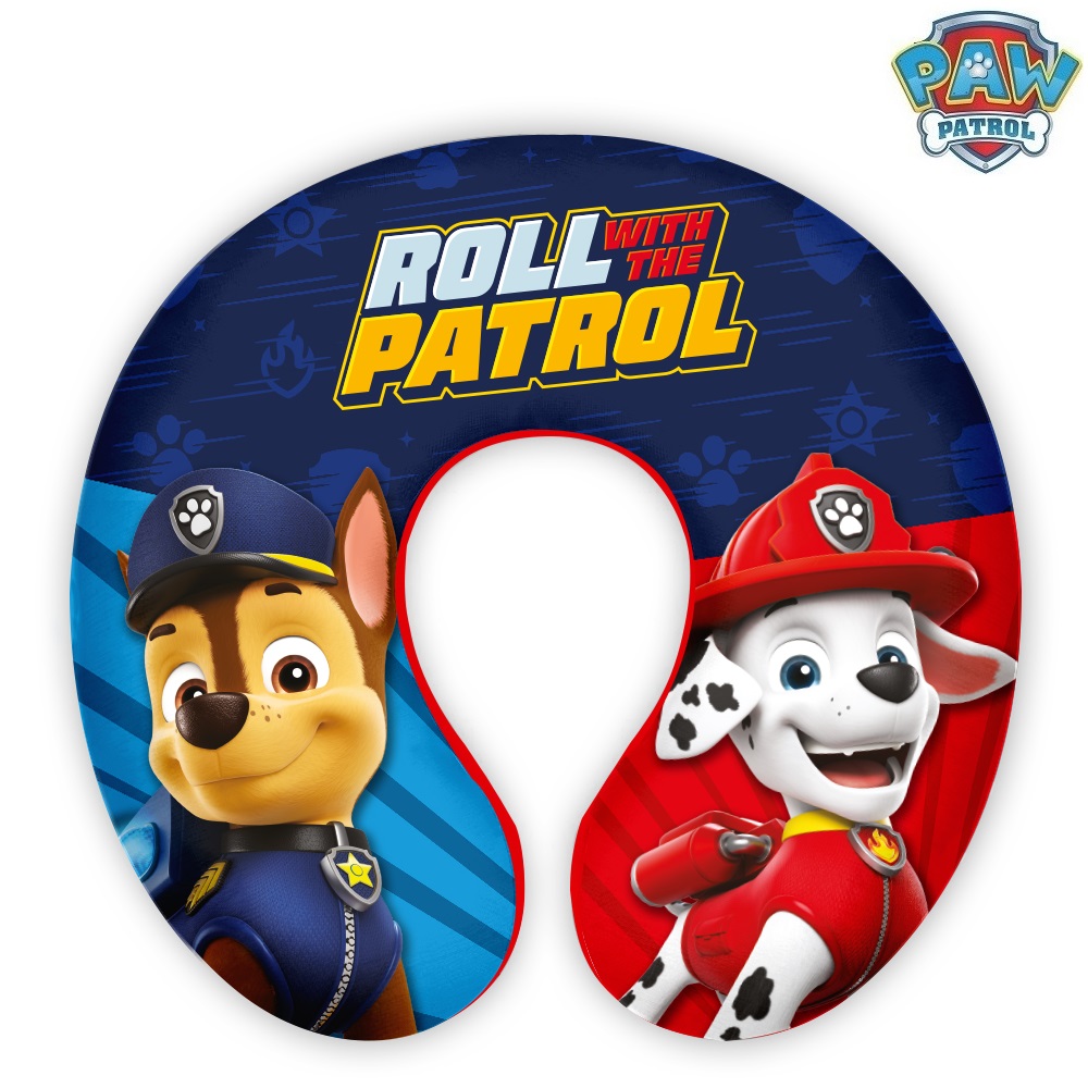 Nackkudde för barn Paw Patrol Ride with the Patrol