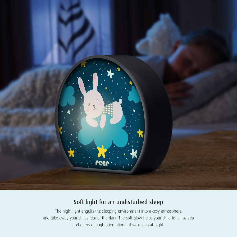 Nattlampa barn Reer MyBabyLight Bunny