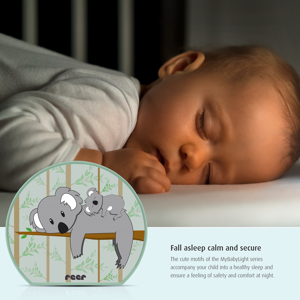 Nattlampa för barn Reer MyBabyLight Koala