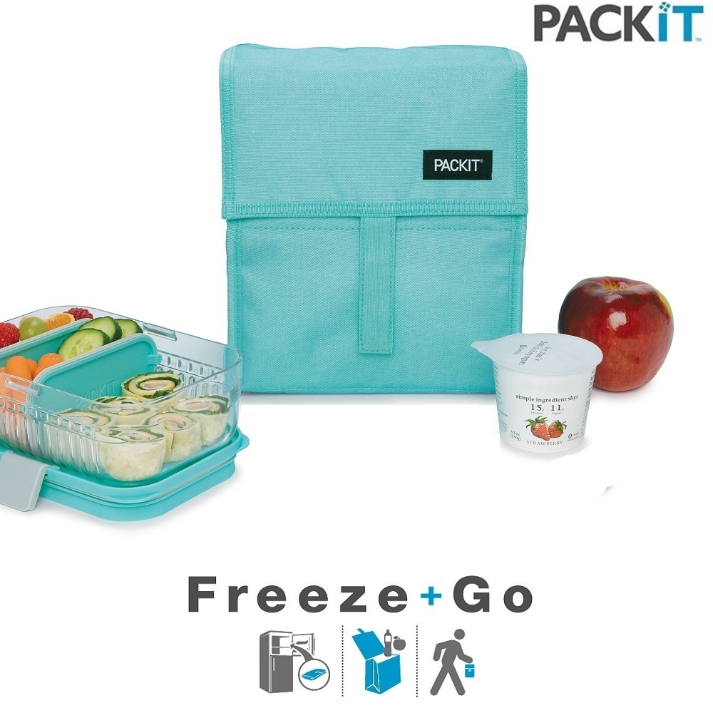 Liten kylväska PackIt Freezable Lunch Bag Mint