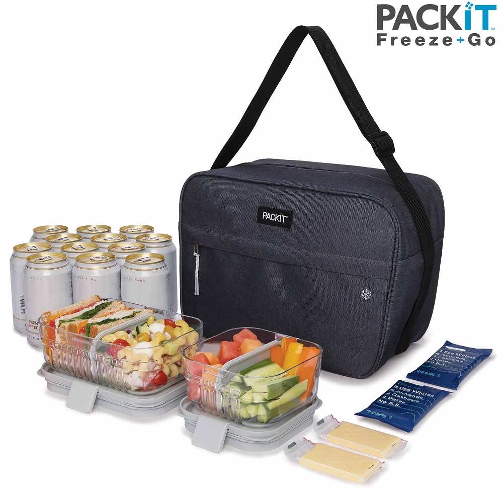 Kylväska PACKiT Freezable Cooler Bag Zuma Charcoal