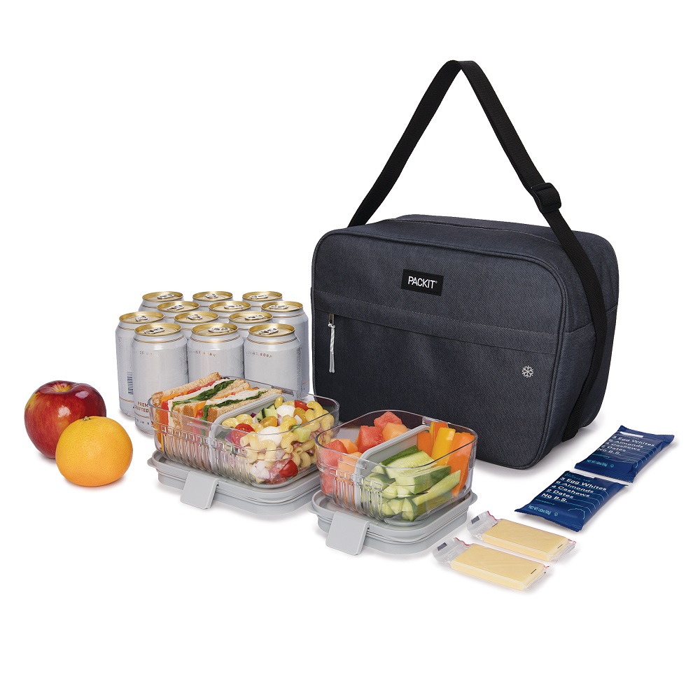 Kylväska PACKiT Freezable Cooler Bag Zuma Charcoal