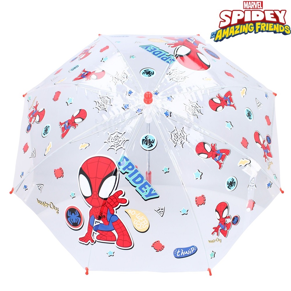 Paraply för barn Spidey Rainy Days Ahead