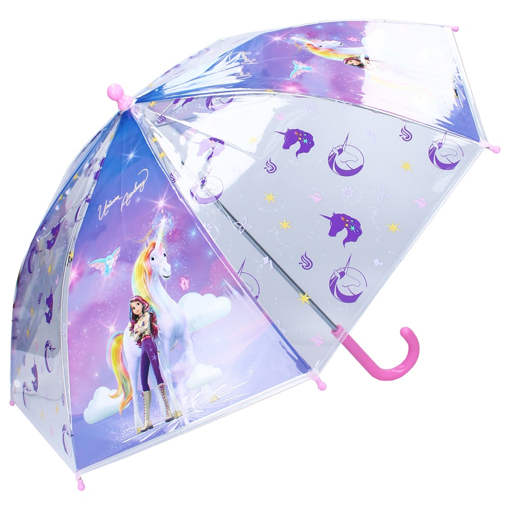Paraply för barn - Unicorn Academy Rainy Days