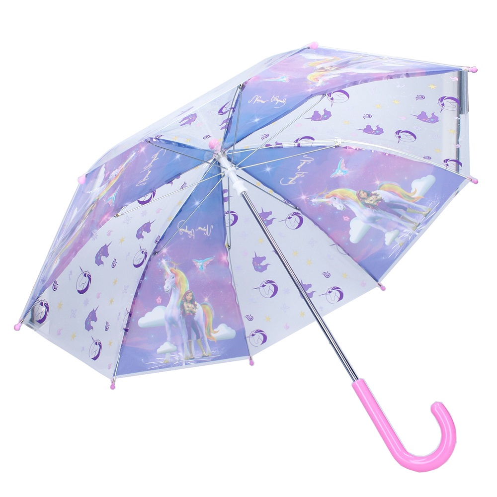 Paraply för barn - Unicorn Academy Rainy Days