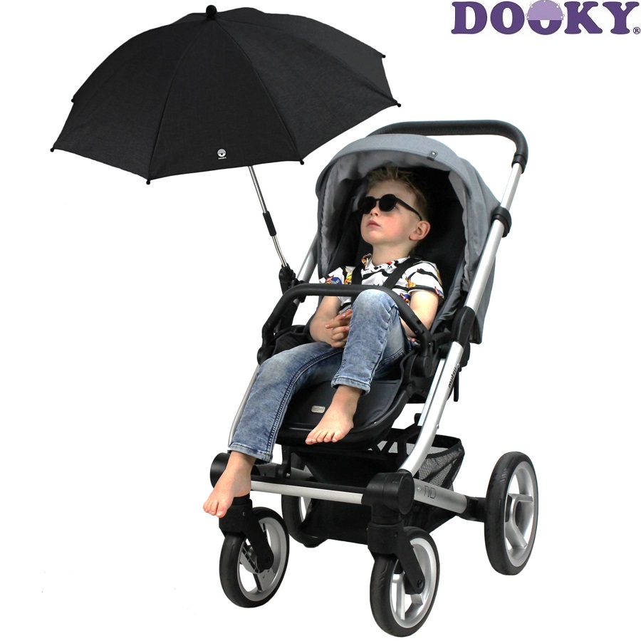 Parasoll till barnvagn Dooky Stroller Parasol Umbrella Black