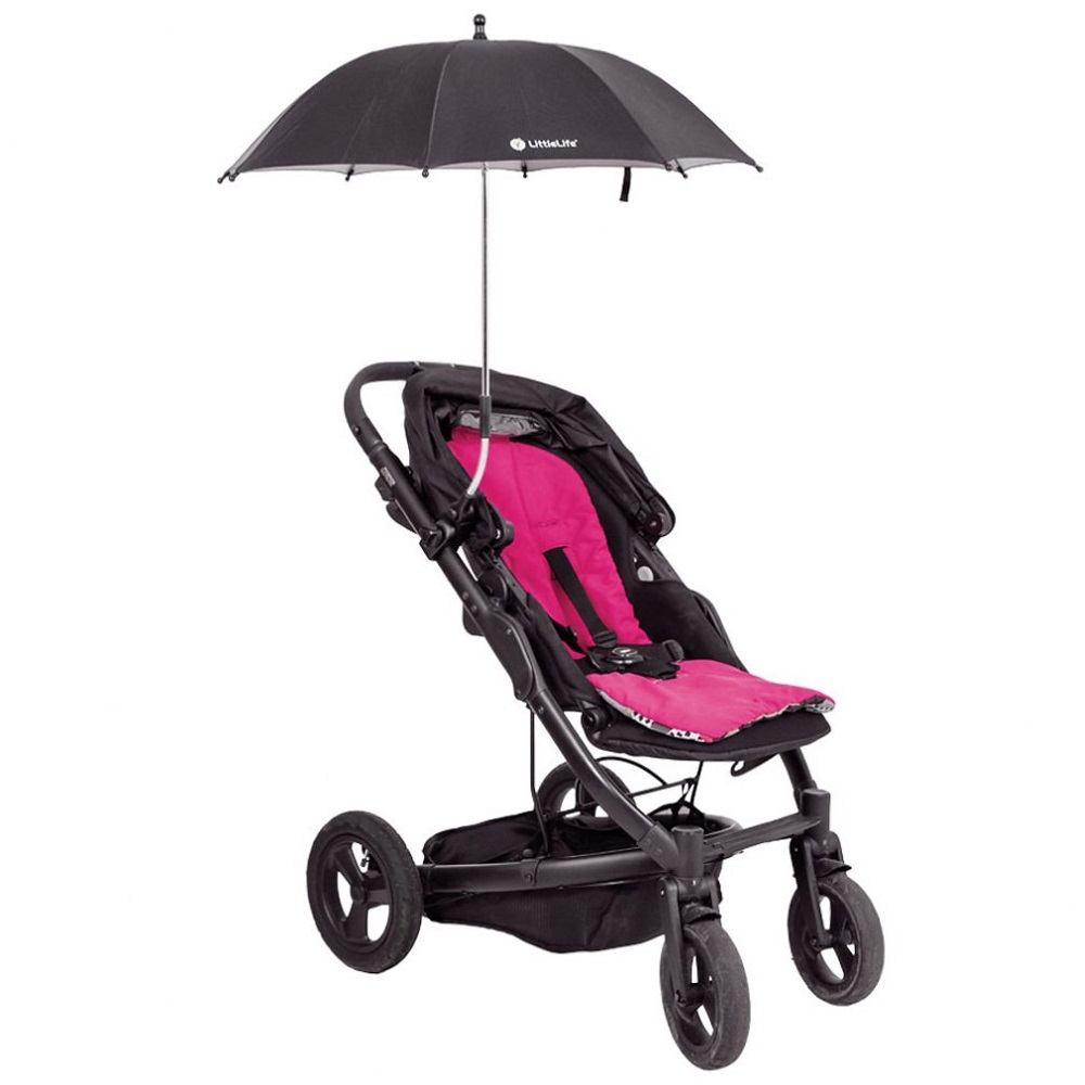 Parasoll till barnvagn LittleLife Buggy Parasol Black