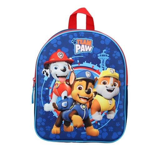 Ryggsäck barn Paw Patrol Pawsitive 3D blå