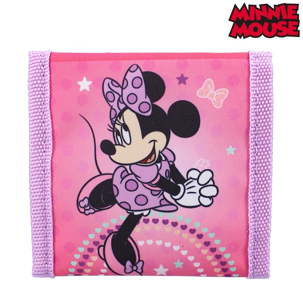 Plånbok för barn Minnie Mouse I Love Smiles