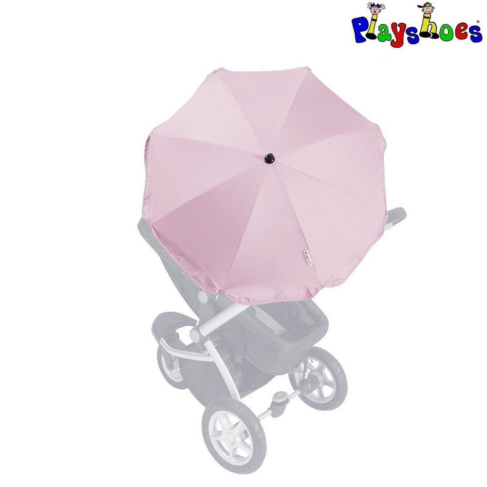 Barnvagnsparasoll Playshoes Rosa