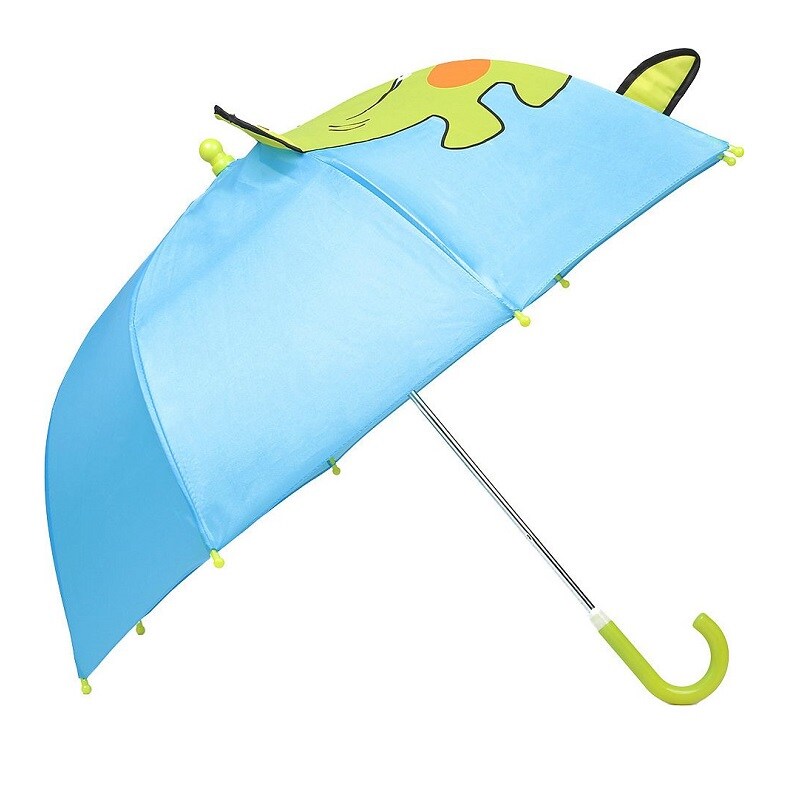 Paraply barn Playshoes Blått med grön krokodil