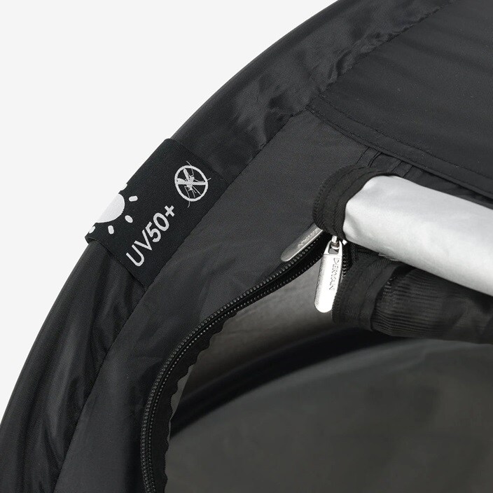 Resesäng - Deryan Toddler Luxe Black