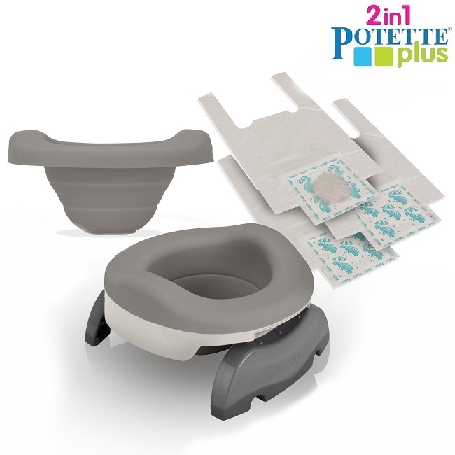 Potette Plus Value Pack grå