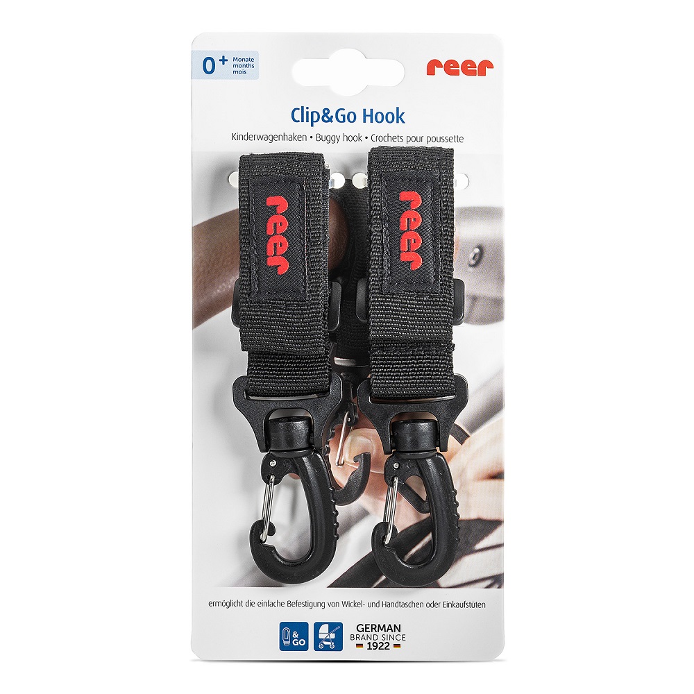 Barnvagnskrok Reer Clic & Go 2-pack