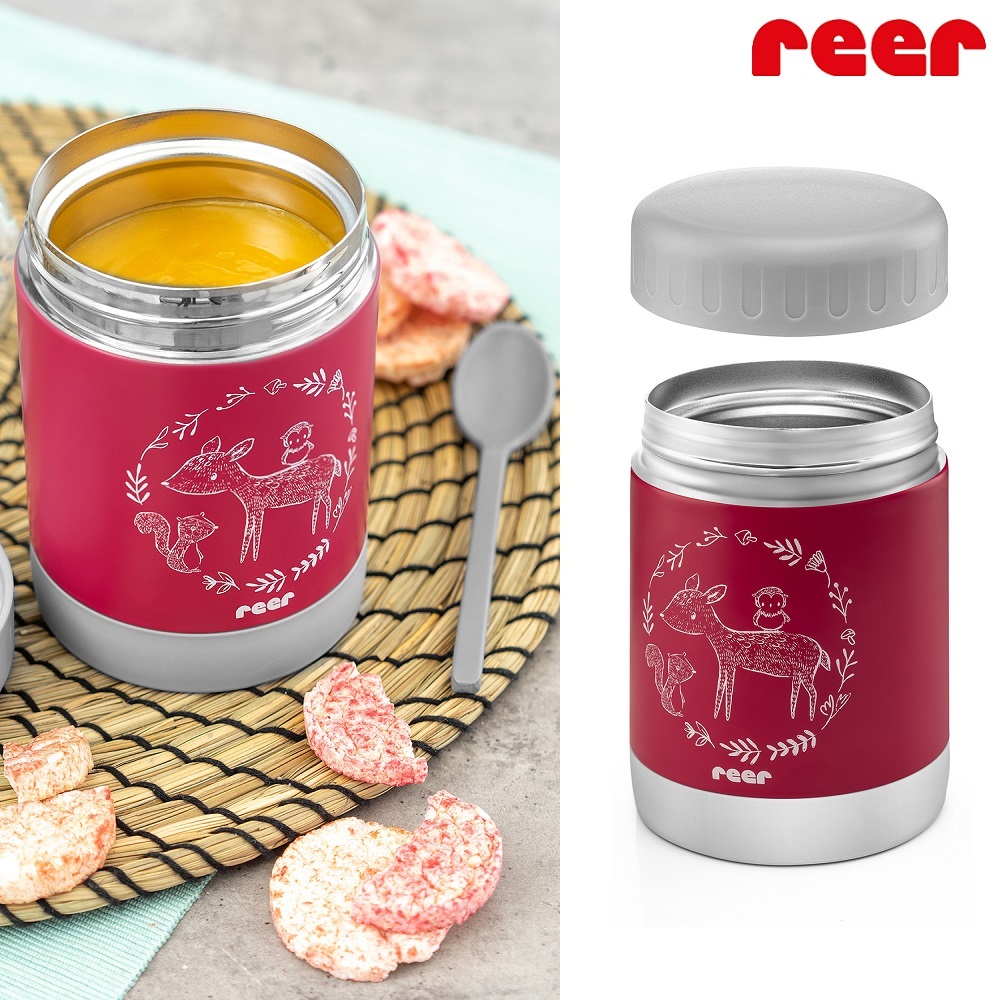 Mattermos barn Reer ColourDesign Rosa och rostfri