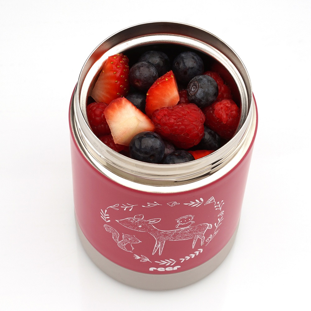 Mattermos barn Reer ColourDesign Rosa och rostfri