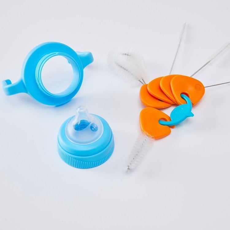 Rengöringsborstar till nappflaskor B.box Orange