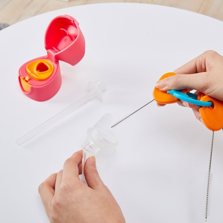 Rengöringsborstar till nappflaskor B.box Orange