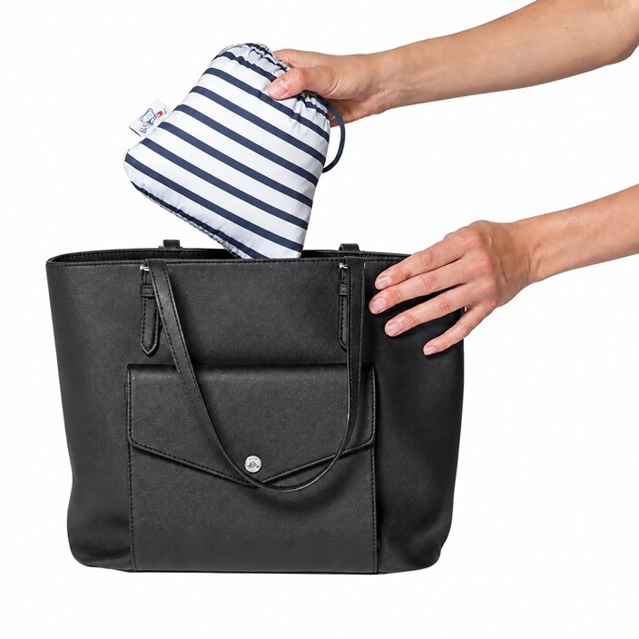 Resebarnstol - Baby To Love Blue Stripes