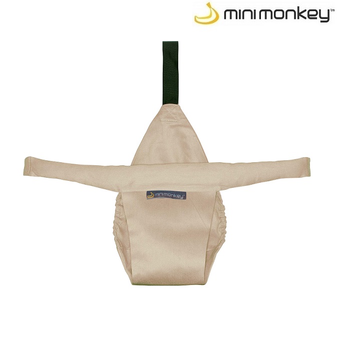 Resebarnstol Minimonkey Minichair Beige