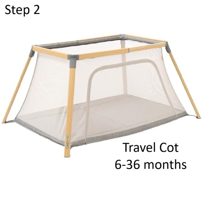 Resesäng - Tutti Bambini CoZee Go 3-in-1